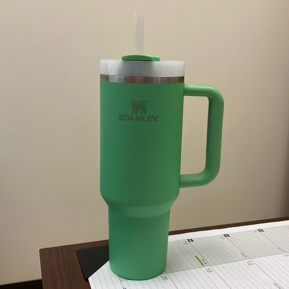 Stanley Quencher H2.0 FlowState Stainless Steel Tumbler 40oz with Lid and Straw